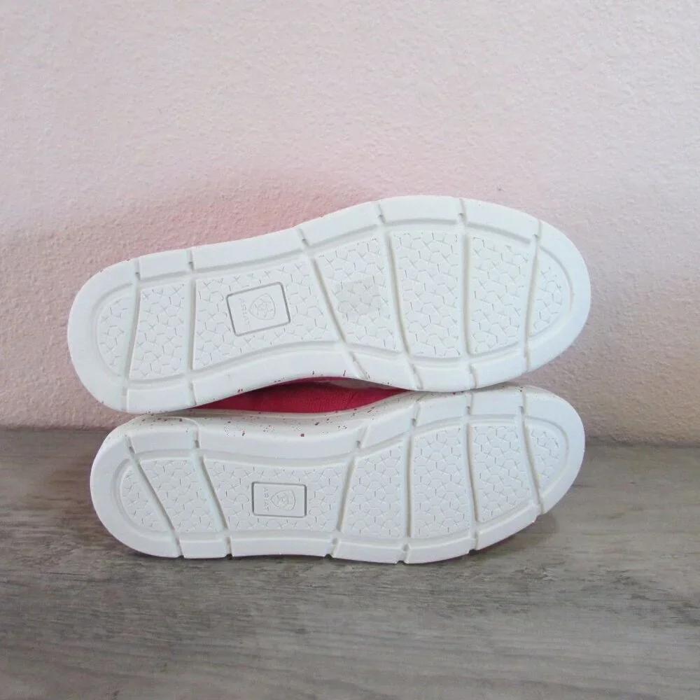Ariat Youth Kid's Hilo Slip on Sneaker Shoe Hottest Pink 10050909